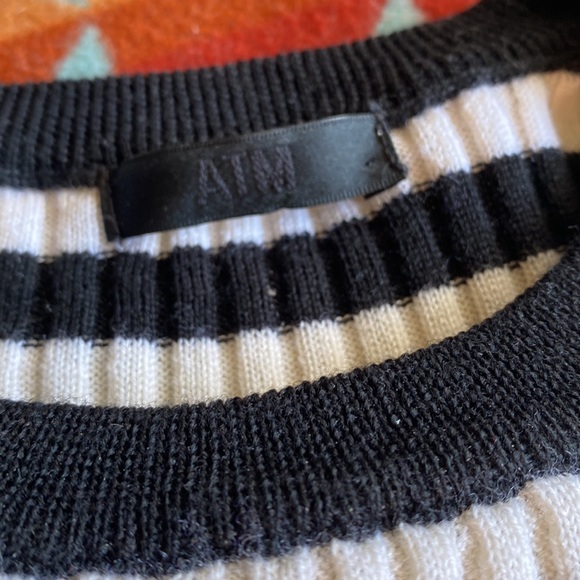 AIM 100% merino wool super soft striped top - Picture 3 of 6